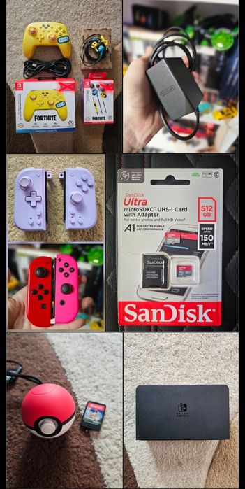 Huse accesorii nintendo switch