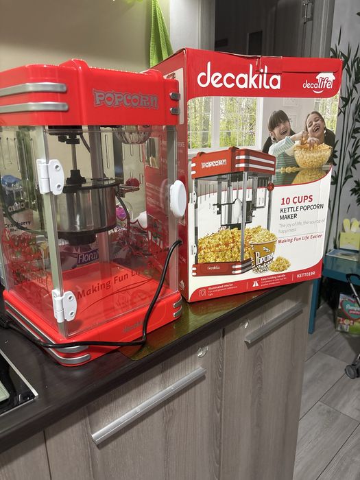 Aparat popcorn / pop corn profesional cu Unt sau ulei