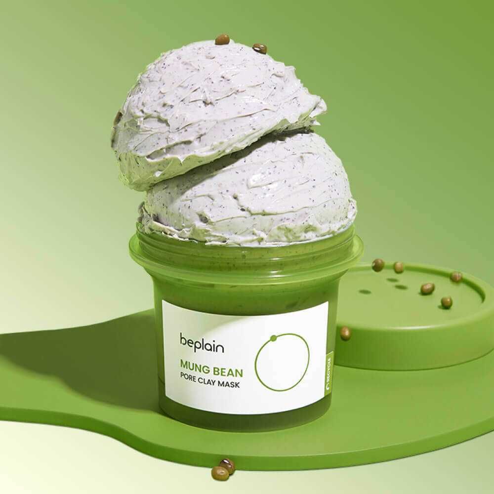 Глиняная маска с бобами маш beplain Mung Bean Pore Clay Mask