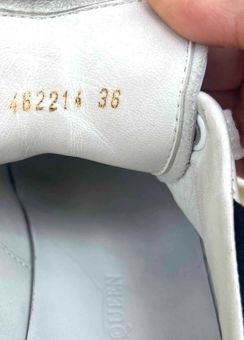 Alexander McQueen
Platform Sneakers Adidasi Piele Alb Original