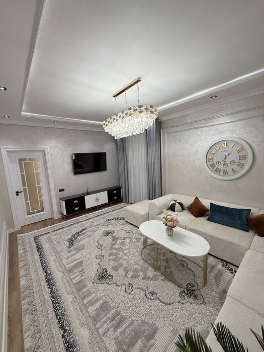 Квартира 3 ком ЖК Кушбеги Сохил, 92м² Яккасарайский р-н,мечеть Кушбеги