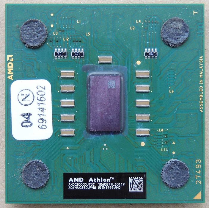 AMD Athlon 2000+ 1667Mhz 133Mhz FSB Thorton Socket 462/A Testat