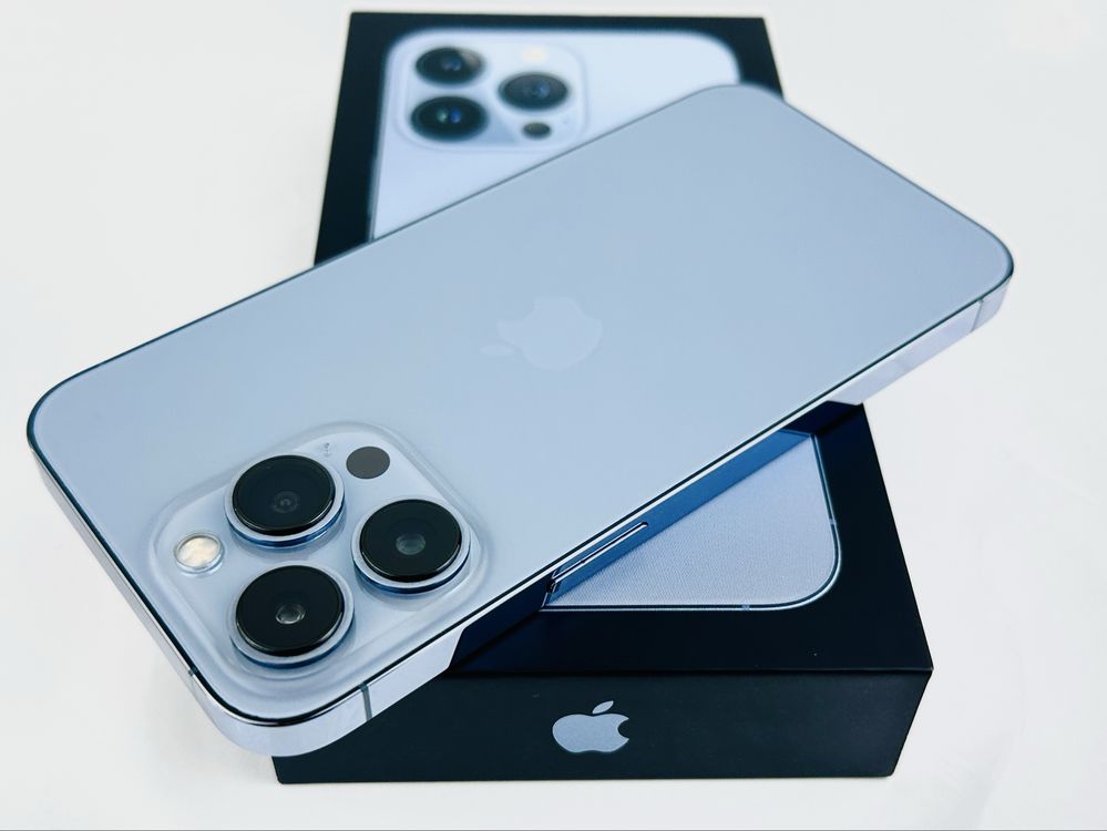 Apple iPhone 13 Pro 128GB Sierra Blue 100% Батерия! Гаранция!