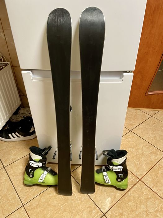 Schiuri copii 100 cm elan cu clapari set skiuri
