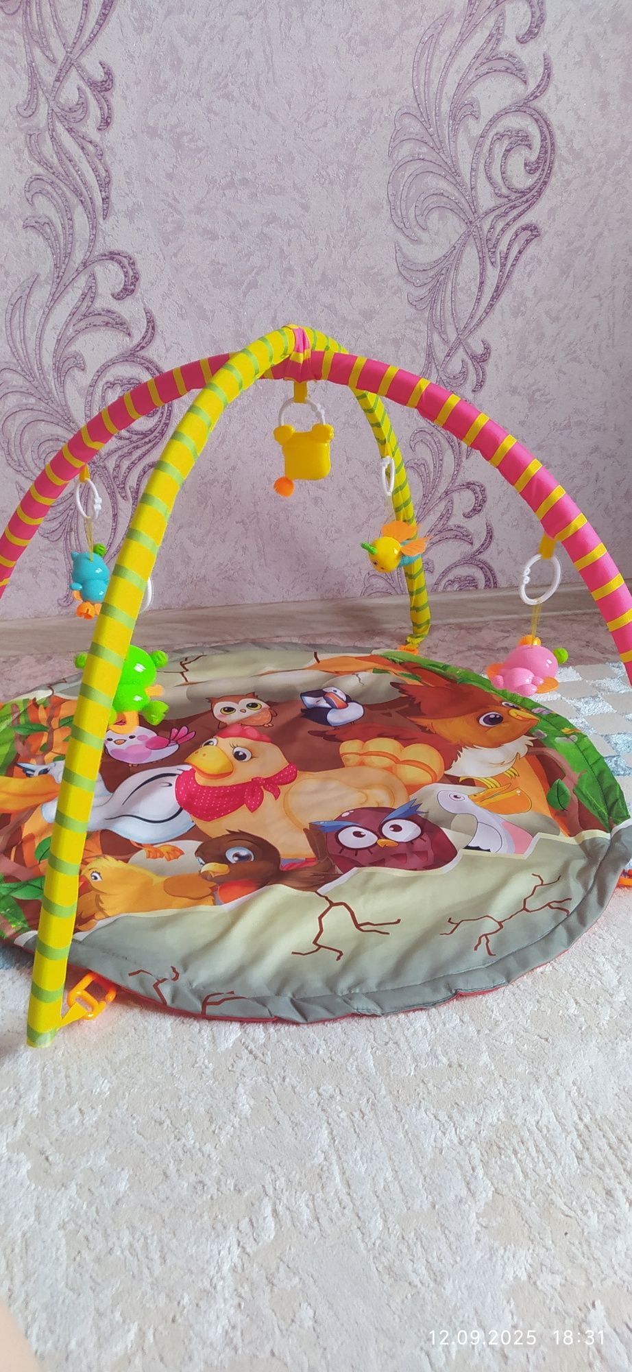 развевающий коврик бу