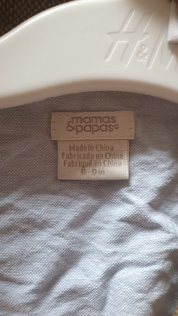 Camasa H&M si Vesta bebe Mamas and Papas