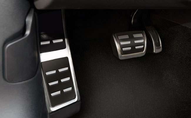 Ornamente inox pedale si footrest S-Line - Audi A4 (B9) / A5