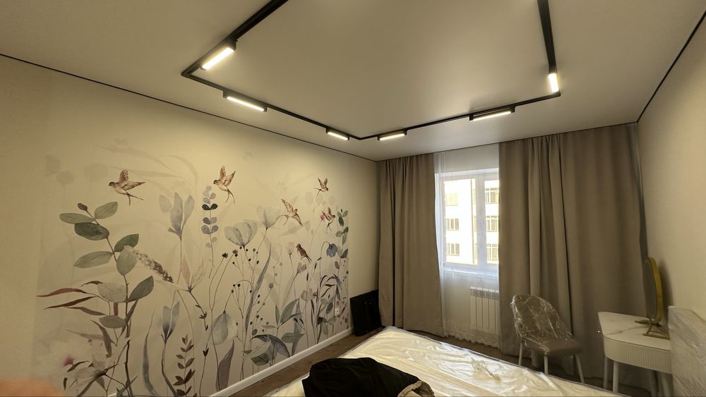 Поклейка обоев