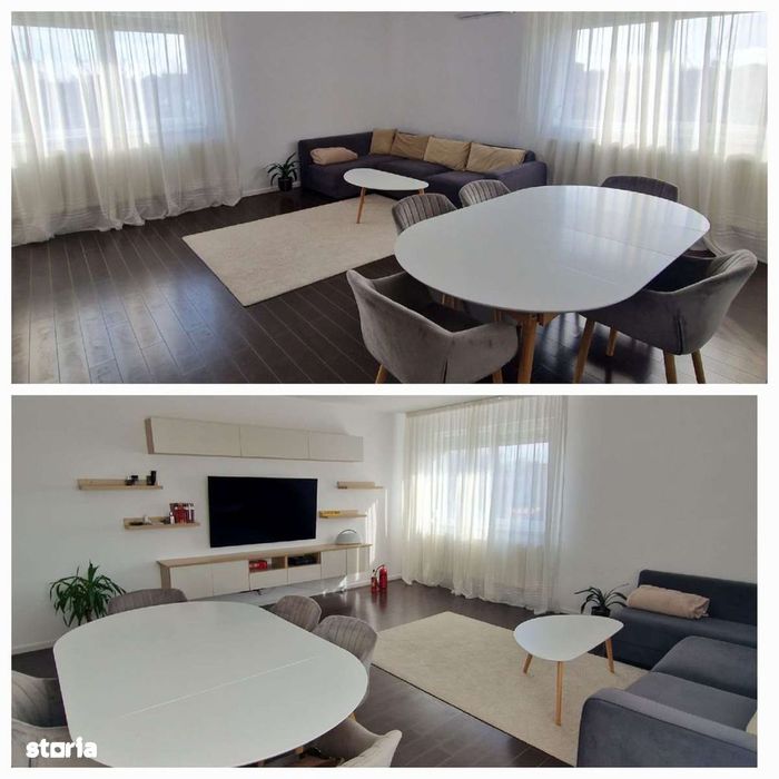 Apartament 4 camere 3bai 129Mp utili proprietar mobilat/echipat