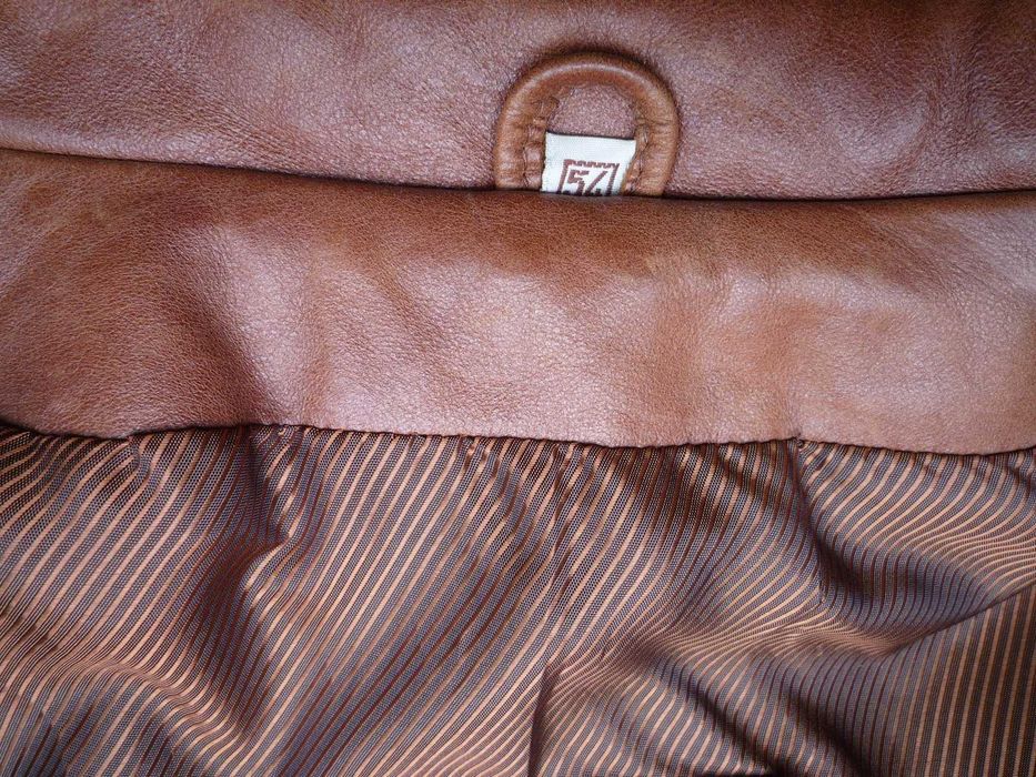 Кожено яке от естествена кожа „Giovanni“, цвят светло кафяв