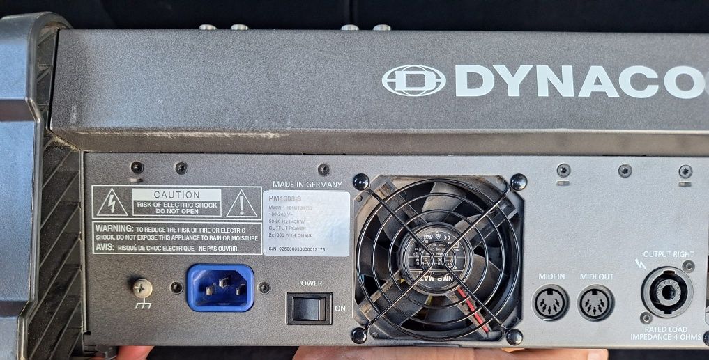 Vand / Schimb Dynacord 1000 3 cu 1000 2