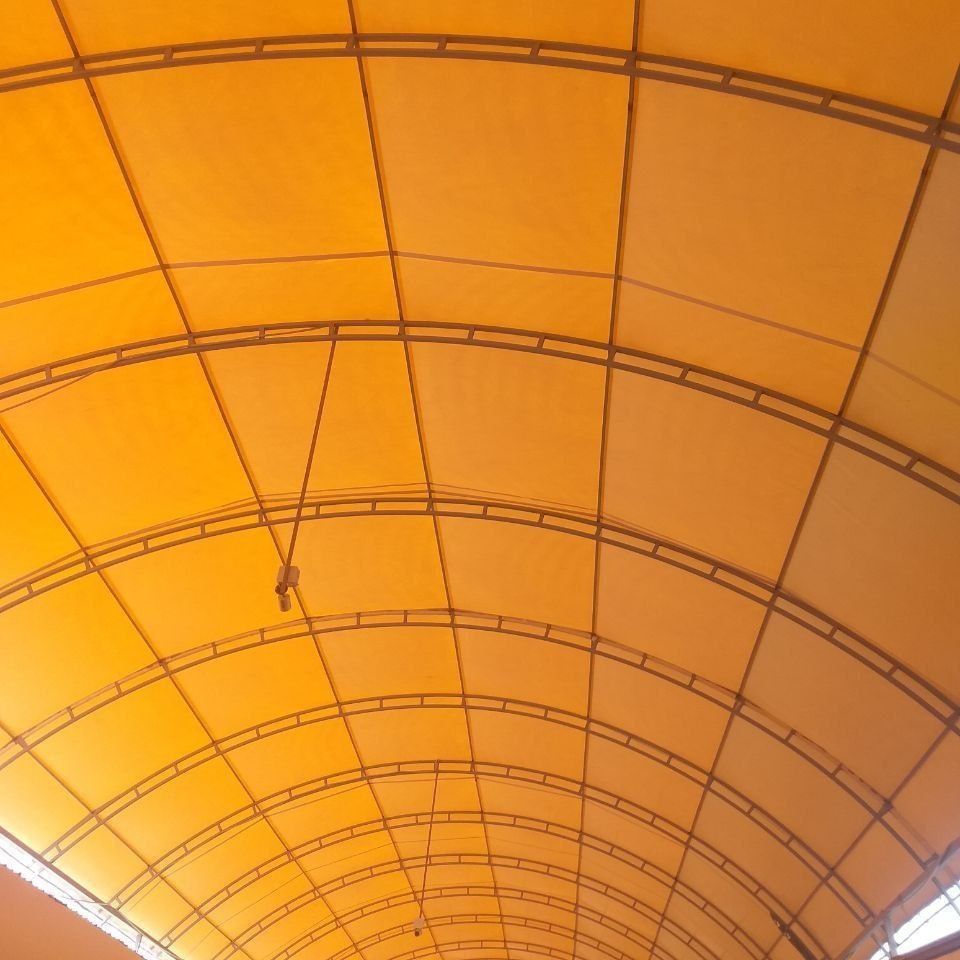 Banner tent ustanofka