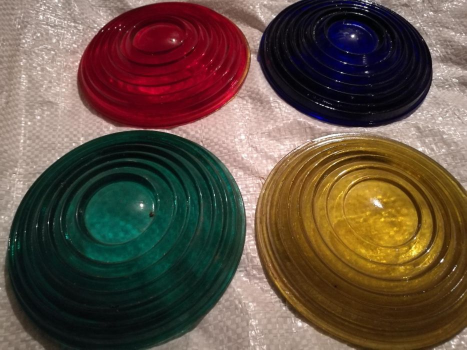 Sticle originale semnalizare nave militare si civile, locomotive, etc