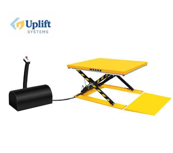 Стандартный низкопрофильный подъемный стол для рабочего места