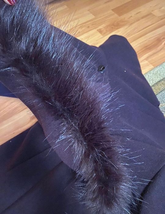 Palton cu amestec de lână