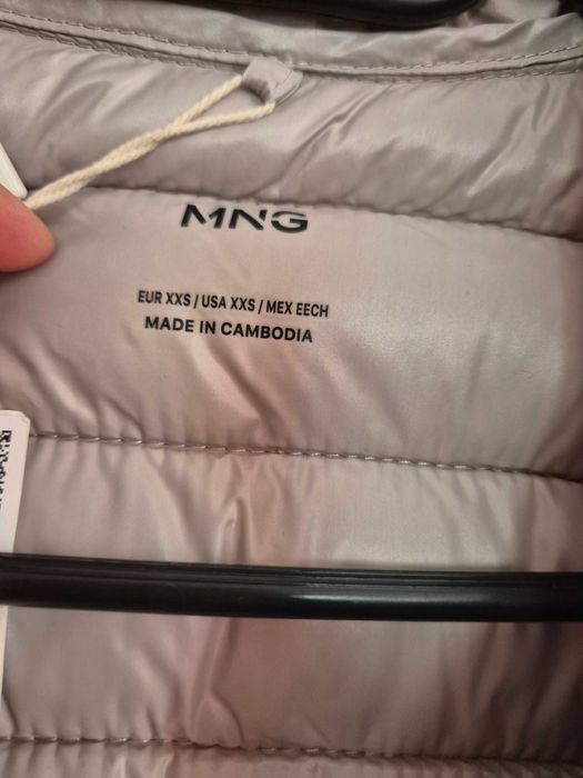 Geaca gri Mango xxs