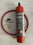 Kit incarcare freon R32 compus butelie reincarcabila furtun robinet.