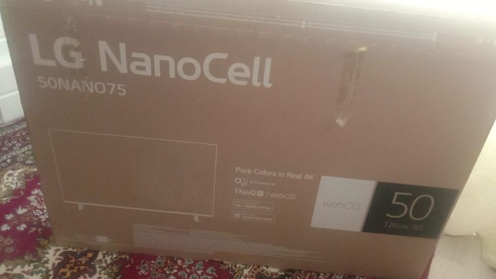 Телевизор новый дешевле, чем брали на 100000 тенге