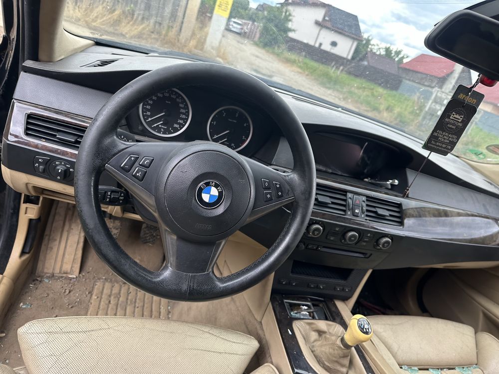 Volan sport BMW E60 E61 cheie diamant Seria 5 520d 525d 530d 535d