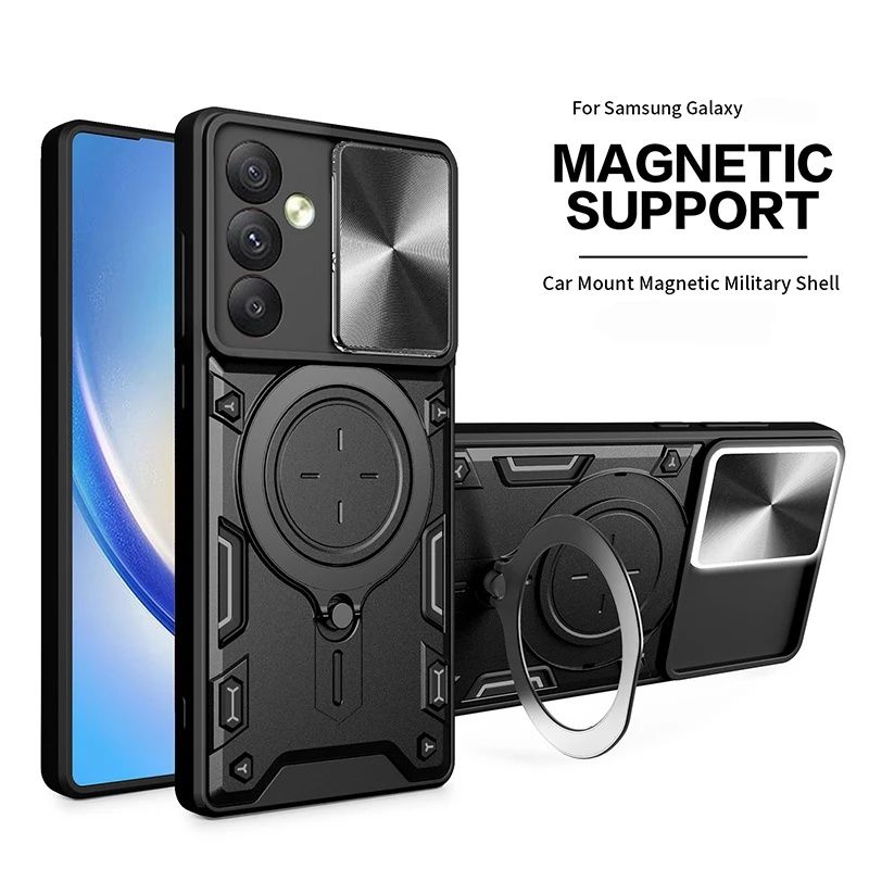 Samsung Galaxy A56 A36 A26 А16 A55 A25 / GIANT RING Удароустойчив кейс