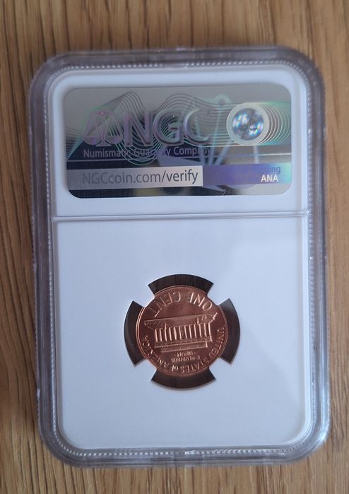Moneda 1 cent American 1966 SMS MS67RD