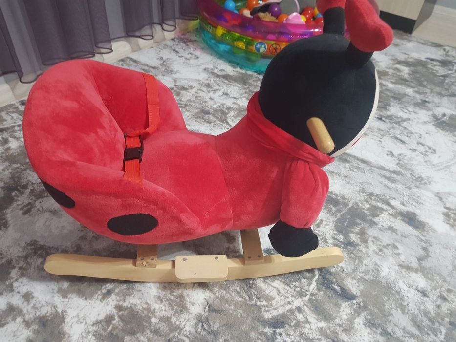 Дървена люлка Калинка