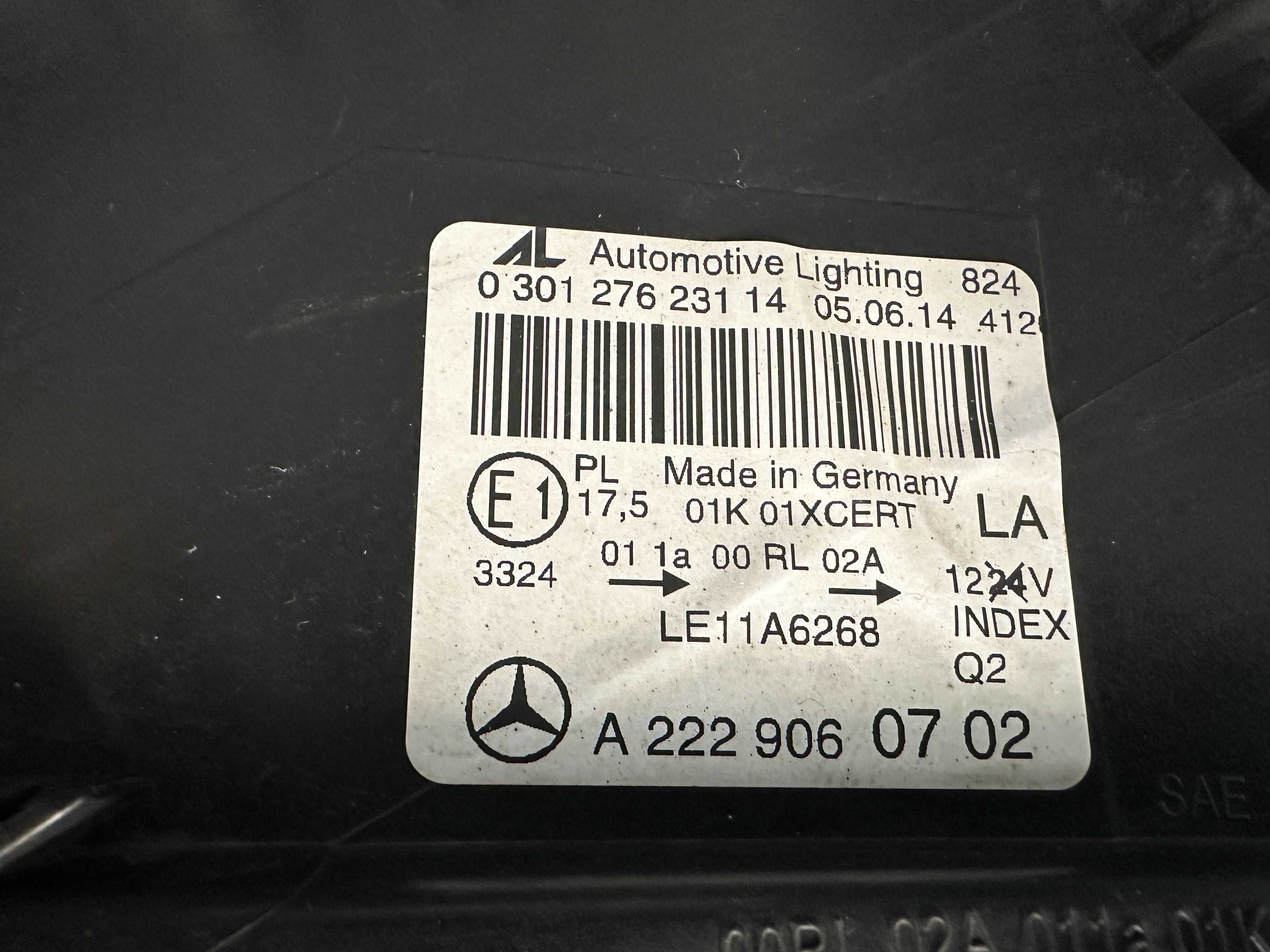 Фар фарове ляв Mercedes S class W222 far farove Мерцедес В222 222
