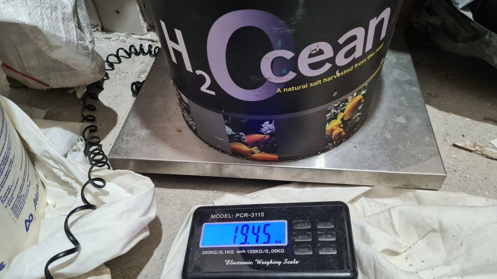 Sare pentru acvarii marine