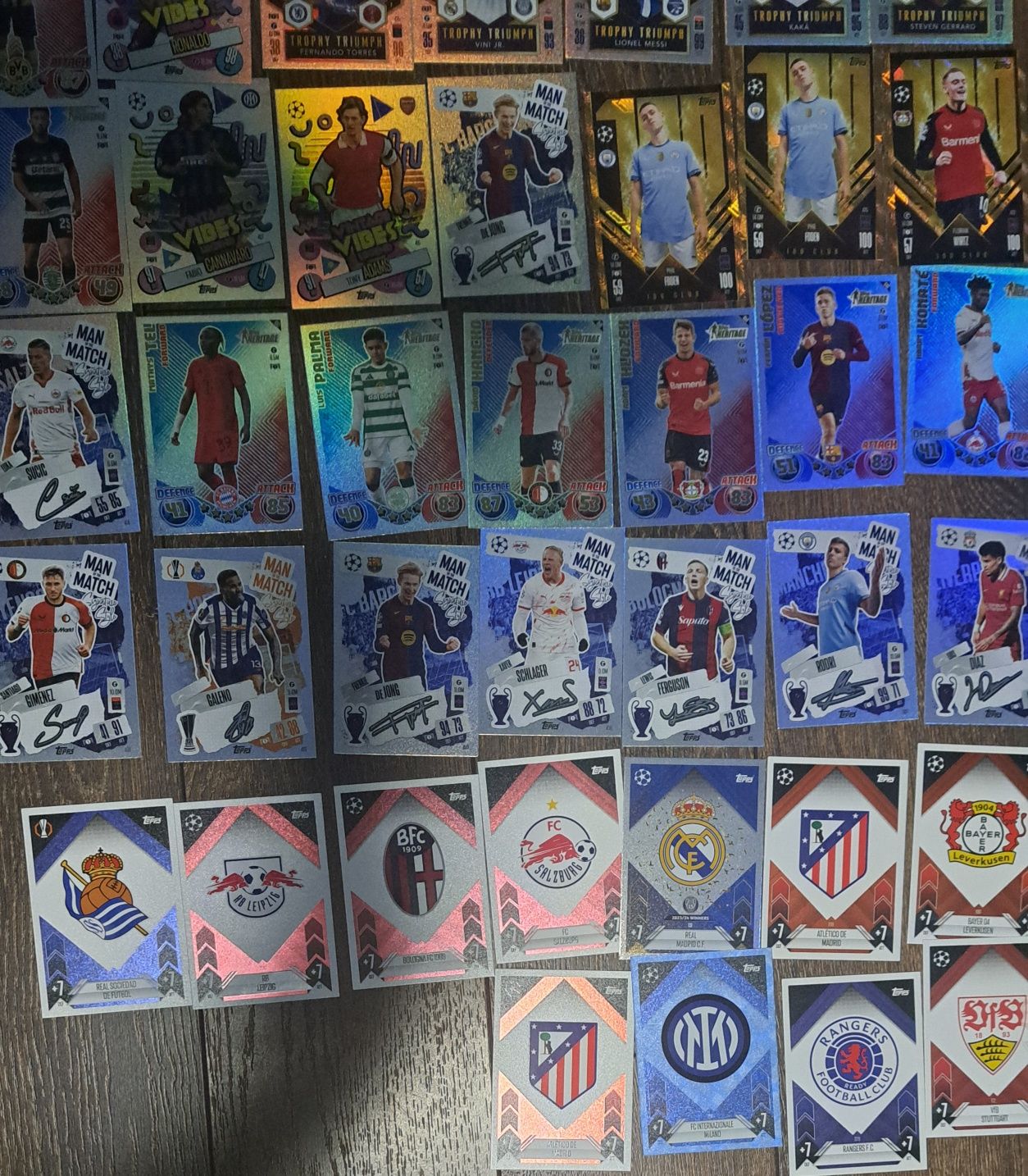 Match attax карти за колекционери