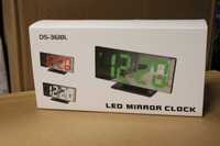 Ceas digital led mirror clock cu afisaj verde , DS-3618L-V