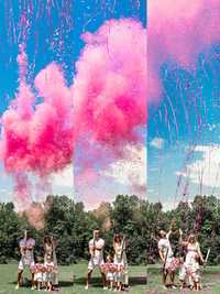 Artificii de zi baterie | Fum Colorat | Gender Reveal