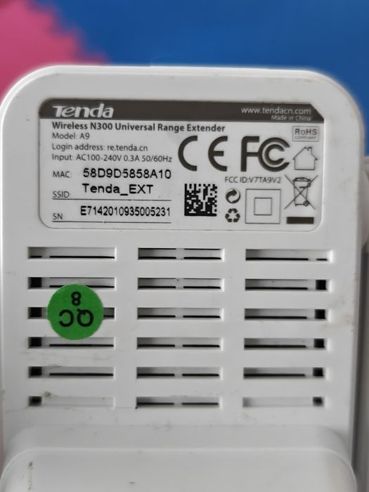 Amplificator/ repetor semnal WiFi Tenda N300 A9