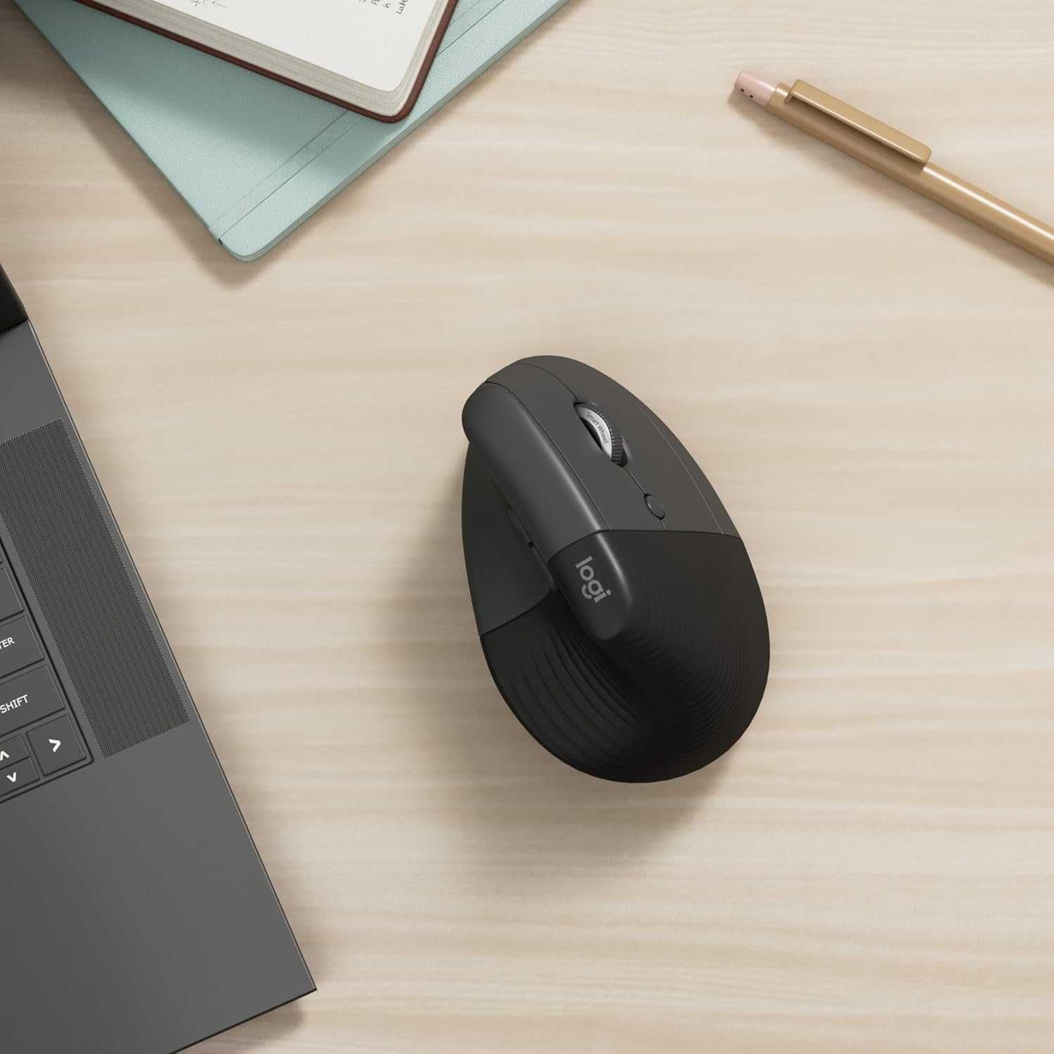 Logitech Lift безжична ергономична мишка