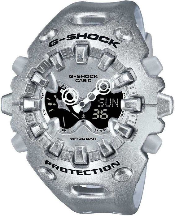 Ceas Sport Casio g shock GA-V01-8AER argintiu, Nou,Garantie 2 ani