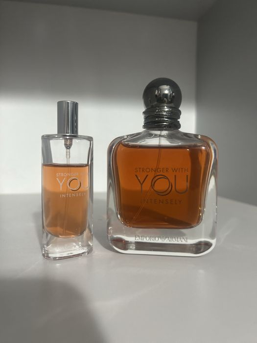 Одеколон Emporio Armani Stronger With you Intensely