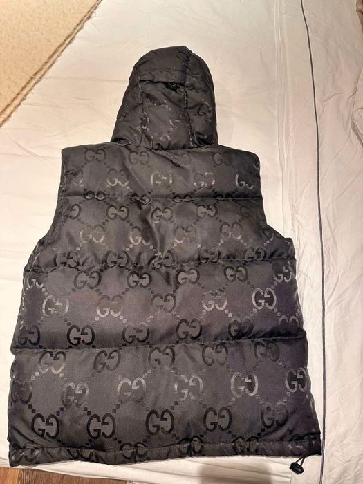 Gucci оригинален мъжки елек с качулка – размер IT 44