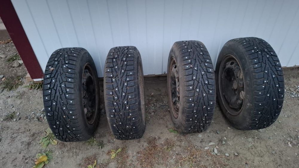 Шины зимние шипованные на штампах R14