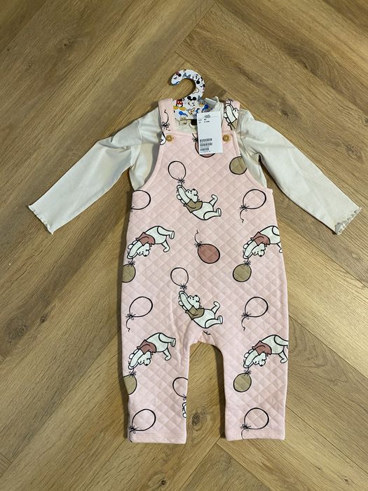 Salopeta cu bluza H&M masura 80 1 an +