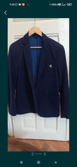 Sacou ocazii albastru