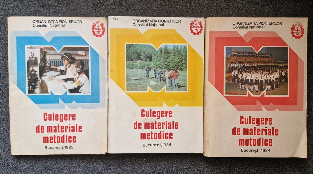 CULEGERE de MATERIALE METODICE (3 volume - complet 1983-1984)