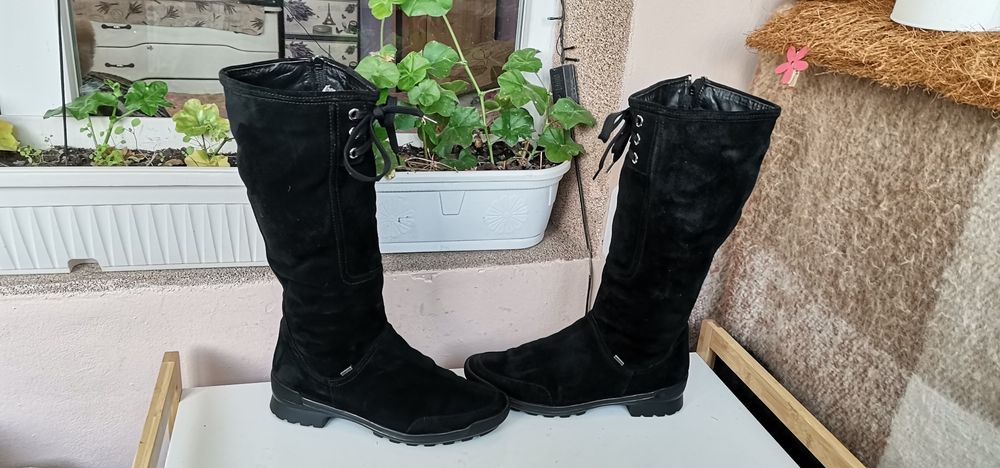 Ботуши Hogl-Gore-tex 38 н Естествен велур