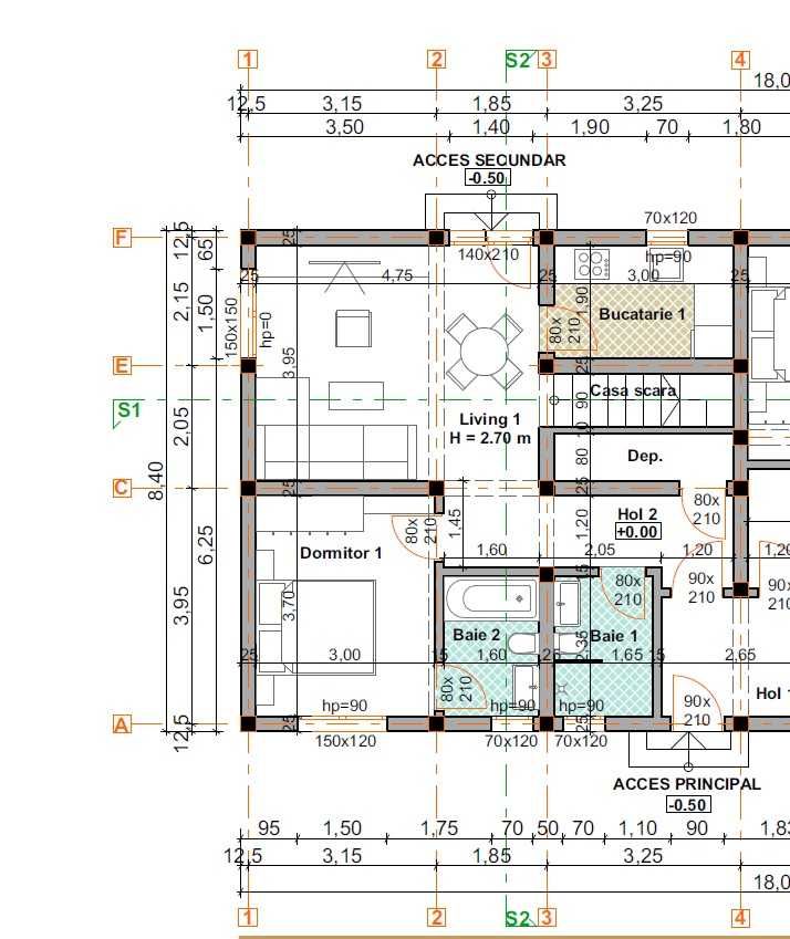 Apartament 4 camere cu Gradina NOU!! - HCC