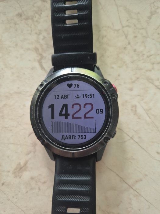 Спортивные часы garmin fenix 6 pro solar