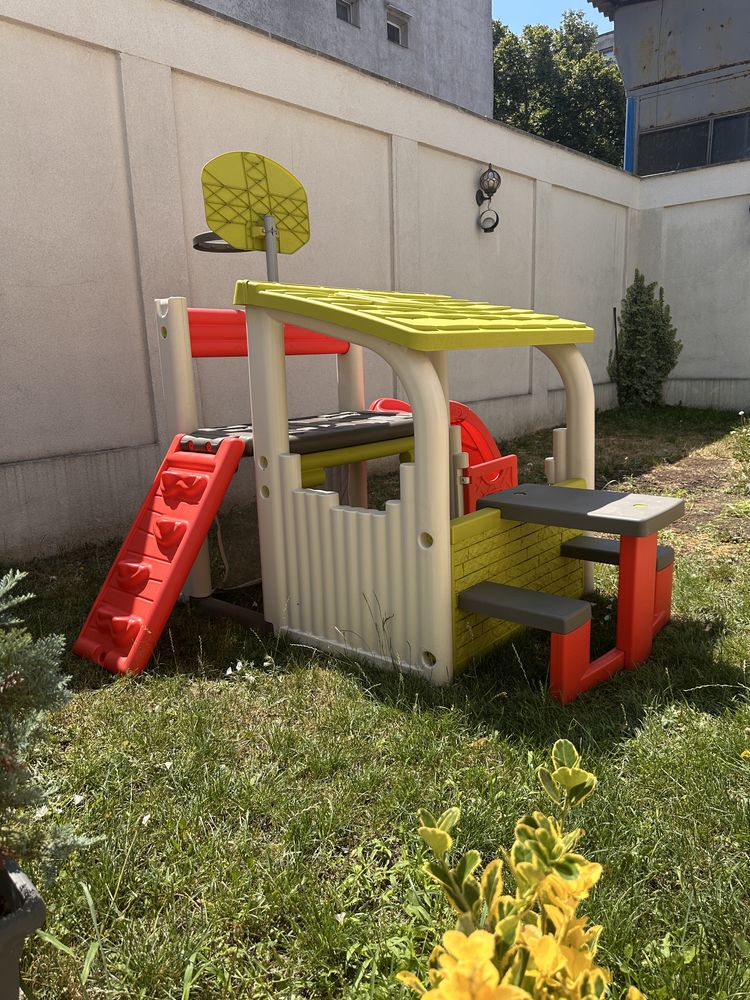 Centru de joacă de grădină Multisport Fun Center Smoby