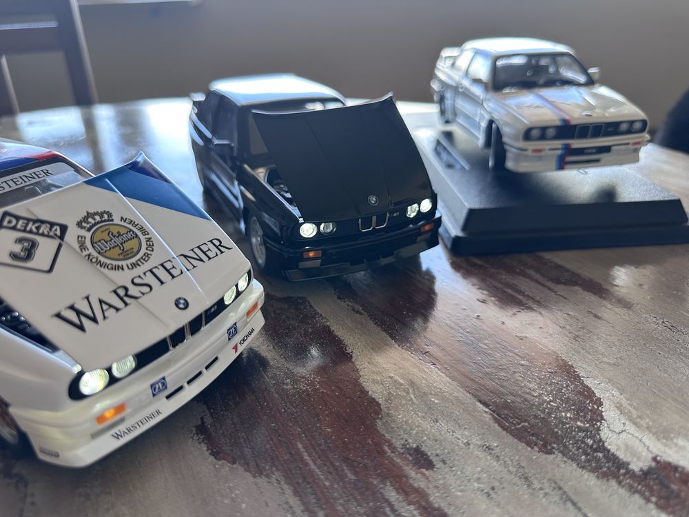 BMW E30 M3 Coupe метални колички в мащаб 1:24