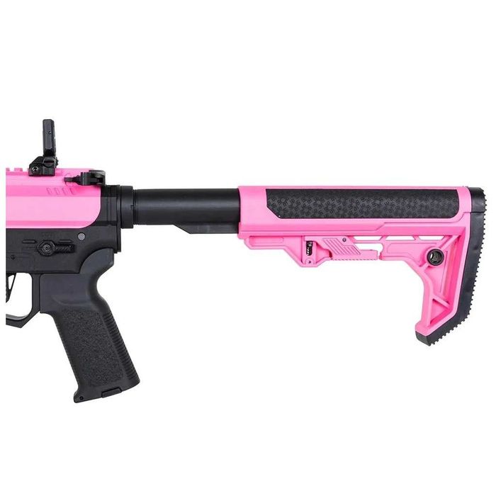Pusca SPECNA SA-FX02 FLEX™ SMG HAL ETU-Pink+baterie LI-PO+acumulator