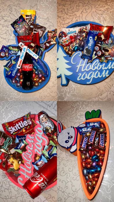 Новогодние подарки боксы