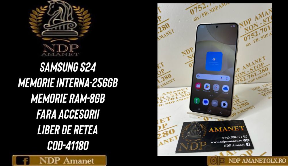 NDP Amanet Braila Samsung S24 256gb (41180)