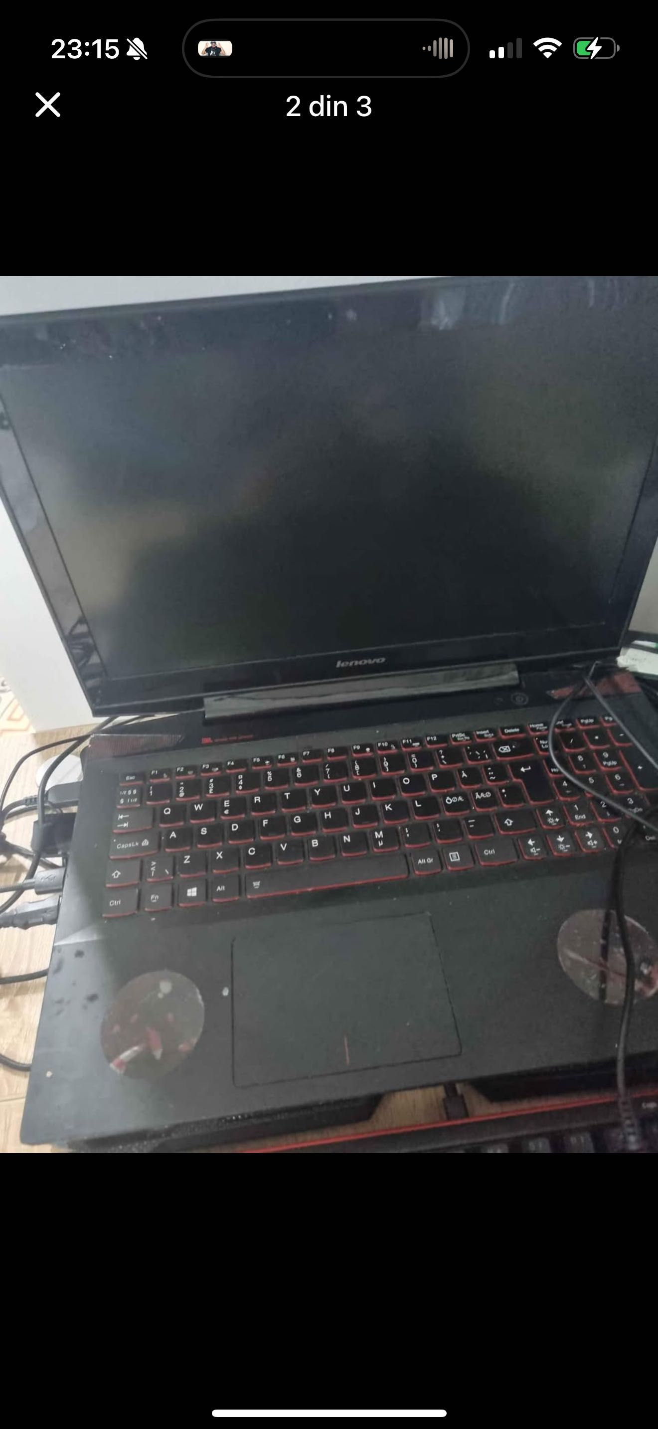 Vand sau schimb cu sistem audio laptop lenovo de gaming