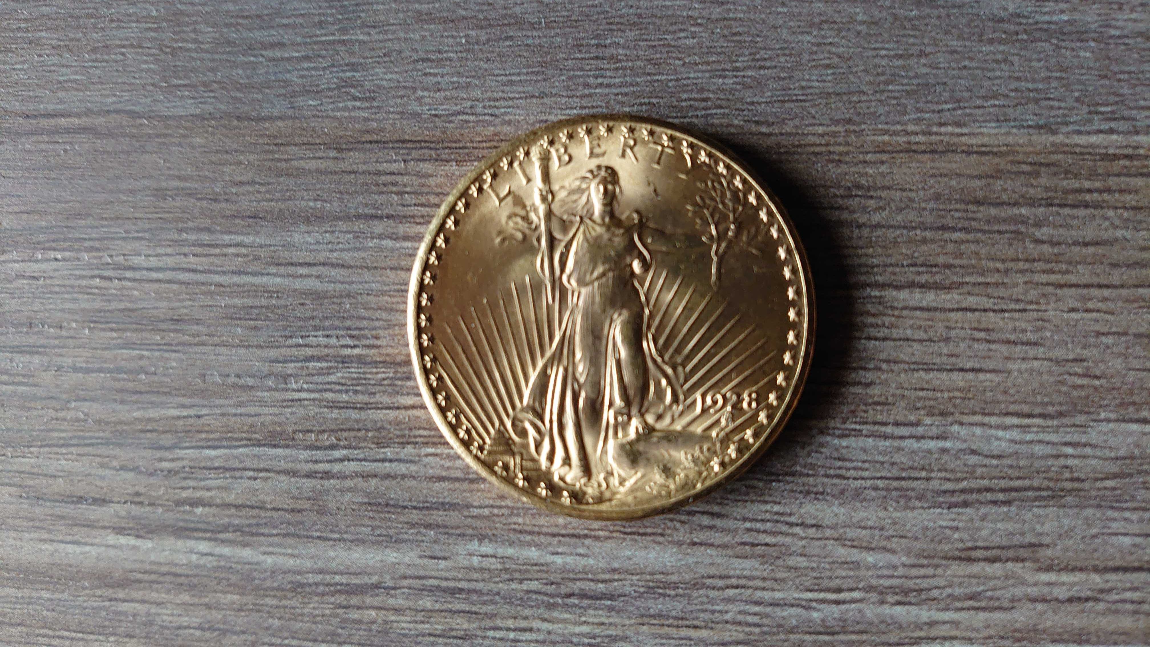 Златна Монета 20 Долара 1928 Saint-Gaudens Double Eagle
